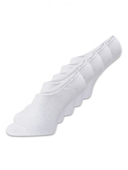 Jack & Jones Basic Calzini corti Bianco confezione da 10 - Intimo & costumi da bagno - Intimo Taglie Forti Uomo