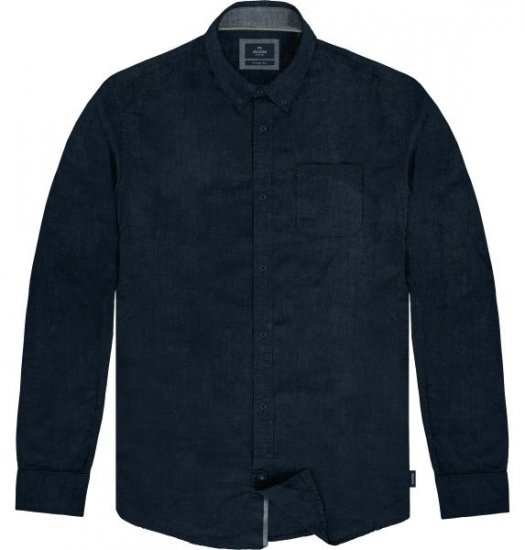 Double Outfitters GS-5225 Camicia Oxford Blu navy - Camicie - Camicie Taglie Forti Uomo