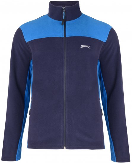 Slazenger Haines Microfleece Navy - Felpe & felpe con cappuccio - Felpe & Felpe con Cappuccio Uomo Taglie Forti