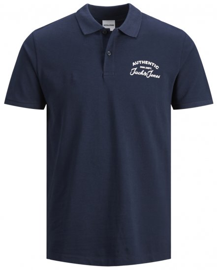 Jack & Jones JJHERO Polo Navy - Polo - Polo Uomo Taglie Forti