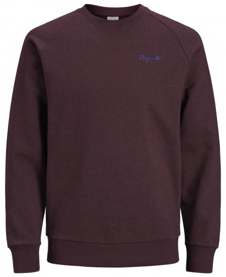 Jack & Jones Hide Sweatshirt Port Royal - Felpe & felpe con cappuccio - Felpe & Felpe con Cappuccio Uomo Taglie Forti