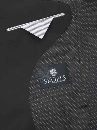 Skopes Madrid Suit jacket Black - Abiti - Abiti da Uomo Taglie Forti