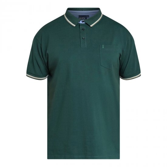 North Latitude Superflex Polo Verde/Kaki - Polo - Polo Uomo Taglie Forti
