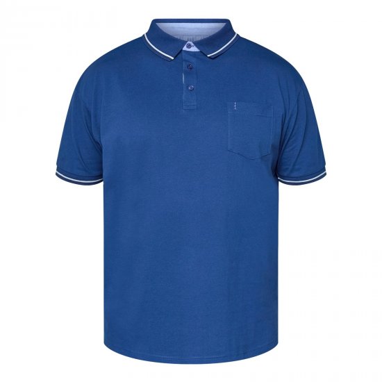 North Latitude Superflex Polo Blu - TALL polo - Polo TALL per uomo alto