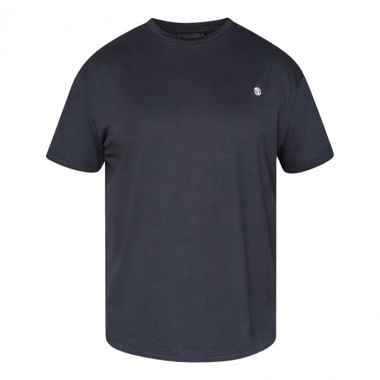North Latitude T-Shirt With Back Print Nero - Magliette - Magliette Uomo Taglie Forti