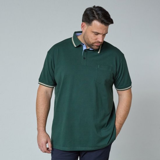 North Latitude Superflex Polo Verde/Kaki - Polo - Polo Uomo Taglie Forti