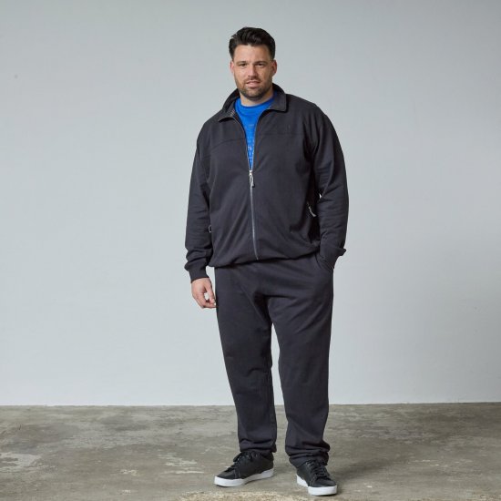 North Latitude Sweat Cardigan Nero - TALL felpe - Felpe TALL per uomo alto
