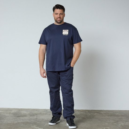 North Latitude T-Shirt With Print Blu navy - TALL T-shirts - T-Shirt per Uomini Alti
