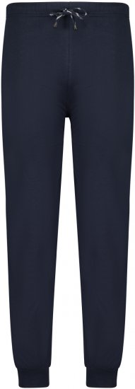 Adamo Jakob Pyjama Pants with Cuffs Navy - Intimo & costumi da bagno - Intimo Taglie Forti Uomo