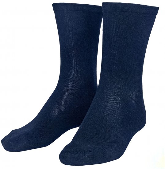 Adamo Adrian Sensitive-socks Navy 2-pack - Intimo & costumi da bagno - Intimo Taglie Forti Uomo