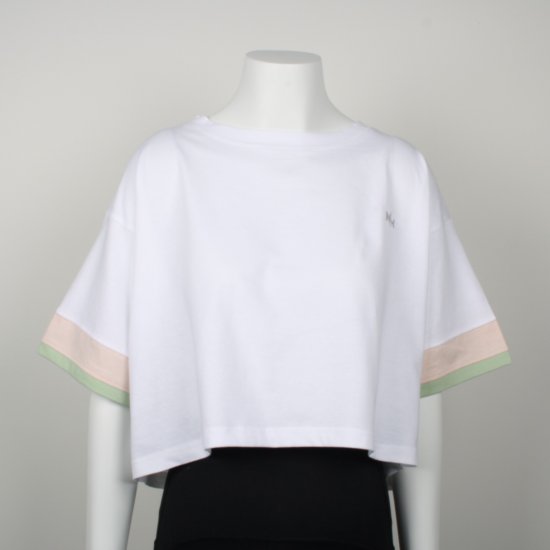 Nora Mikken AGNES Crop Top White - Magliette - 