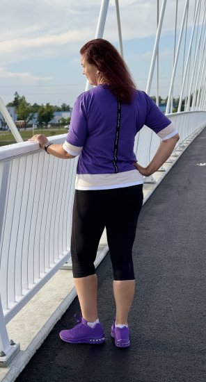 Nora Mikken ANNELI T-Shirt Purple - Magliette - 