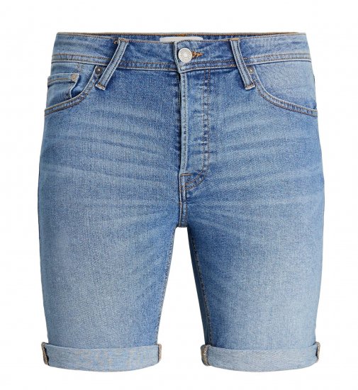 Jack & Jones Rick Shorts Blue - Shorts - Pantaloncini Uomo Taglie Forti