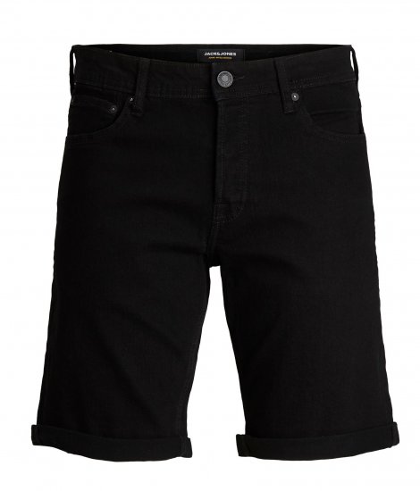 Jack & Jones Rick Shorts Black - Shorts - Pantaloncini Uomo Taglie Forti