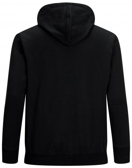 Jack & Jones Basic Hoodie Black - Felpe & felpe con cappuccio - Felpe & Felpe con Cappuccio Uomo Taglie Forti