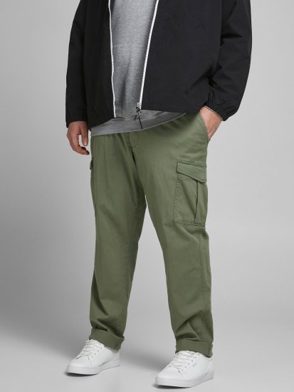 Jack & Jones Marco Chino Pants Dusty Olive - Jeans & pantaloni - Jeans & Pantaloni Uomo Taglie Forti
