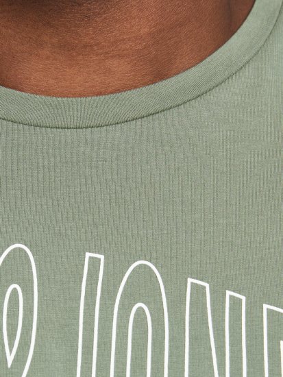 Jack & Jones Preston T-Shirt Sea Spray - Magliette - Magliette Uomo Taglie Forti
