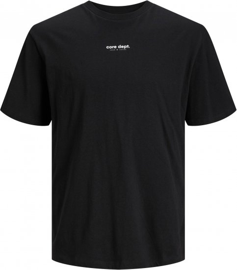 Jack & Jones JCOEDITION BERLIN T-Shirt Black - Magliette - Magliette Uomo Taglie Forti