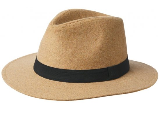 Jack & Jones Medo Fedora Hat Camel - Accessori - 