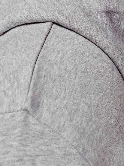 Jack & Jones CORP LOGO Hoodie Light Gray - Felpe & felpe con cappuccio - Felpe & Felpe con Cappuccio Uomo Taglie Forti