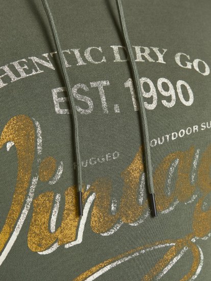 Jack & Jones JPRBLUBOOSTER SWEAT Hoodie Khaki - Felpe & felpe con cappuccio - Felpe & Felpe con Cappuccio Uomo Taglie Forti