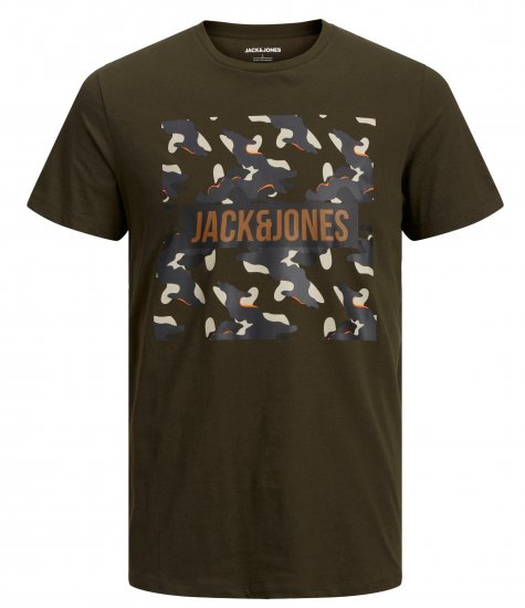 Jack & Jones JJRAMP T-Shirt Rosin - Magliette - Magliette Uomo Taglie Forti