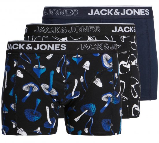 Jack & Jones JACMUSHROOM Boxers 3-pack - Intimo & costumi da bagno - Intimo Taglie Forti Uomo