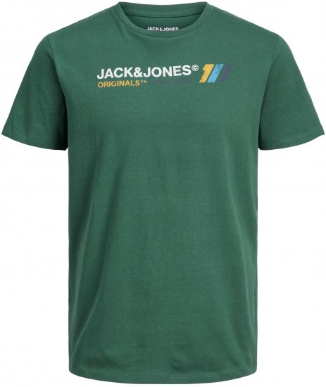Jack & Jones JORNATE TEE Green - Magliette - Magliette Uomo Taglie Forti
