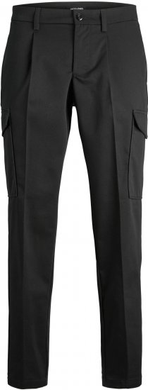 Jack & Jones JPSTBILL JJCLEAN TAPERED CARGO TROUSERS Black - Jeans & pantaloni - Jeans & Pantaloni Uomo Taglie Forti