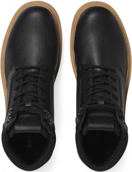 Jack & Jones OHIO Lace-Up Boots Black - Scarpe da uomo 40-52 - 