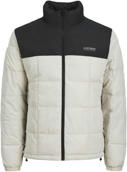 Jack & Jones BEN Windproof Jacket White - Giubbotti - Giubbotti Uomo Taglie Forti