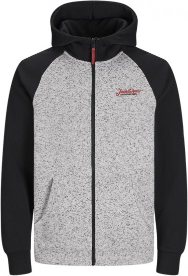 Jack & Jones Erik Hoodie Black - Felpe & felpe con cappuccio - Felpe & Felpe con Cappuccio Uomo Taglie Forti