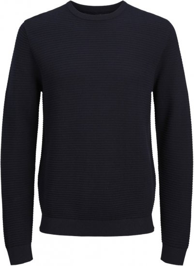 Jack & Jones OTTO Knitted Sweater Navy - Felpe & felpe con cappuccio - Felpe & Felpe con Cappuccio Uomo Taglie Forti