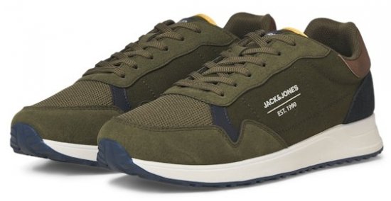 Jack & Jones Beech Combo Sneakers Green - Scarpe da uomo 40-52 - 