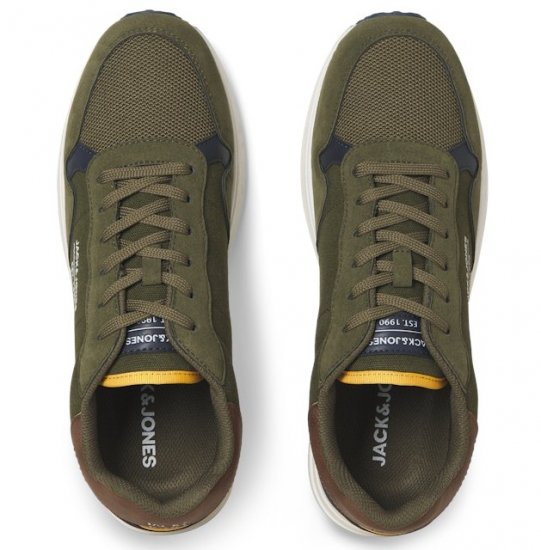 Jack & Jones Beech Combo Sneakers Green - Scarpe da uomo 40-52 - 
