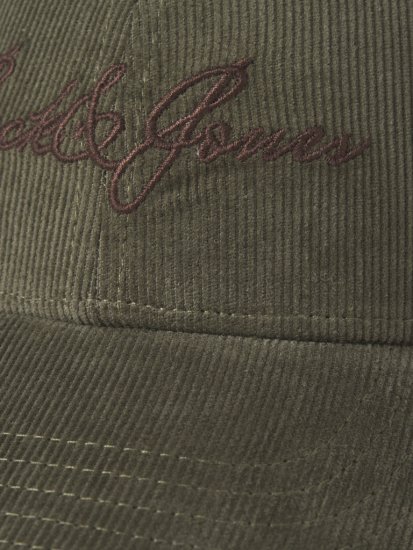 Jack & Jones Base Corduroy Cap Dusty Olive - Accessori - 