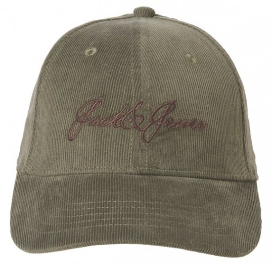 Jack & Jones Base Corduroy Cap Dusty Olive - Accessori - 