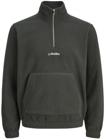 Jack & Jones Soho Half Zip Fleece Sweatshirt Rosin - Felpe & felpe con cappuccio - Felpe & Felpe con Cappuccio Uomo Taglie Forti