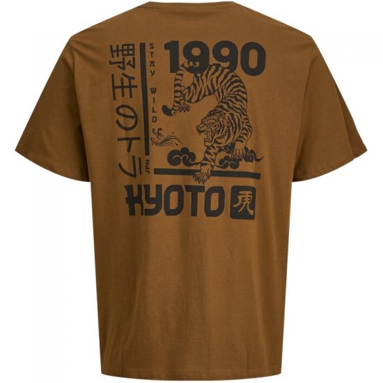 Jack & Jones Miko Crew Neck T-Shirt Monks Robe - Magliette - Magliette Uomo Taglie Forti