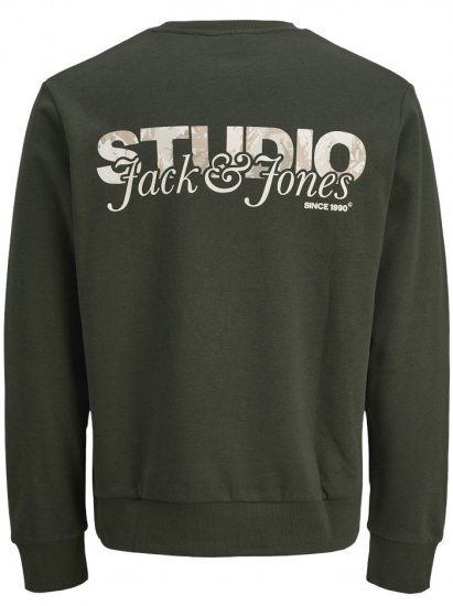 Jack & Jones Yuki Back Print Crew Neck Sweatshirt Duffel Bag - Felpe & felpe con cappuccio - Felpe & Felpe con Cappuccio Uomo Taglie Forti