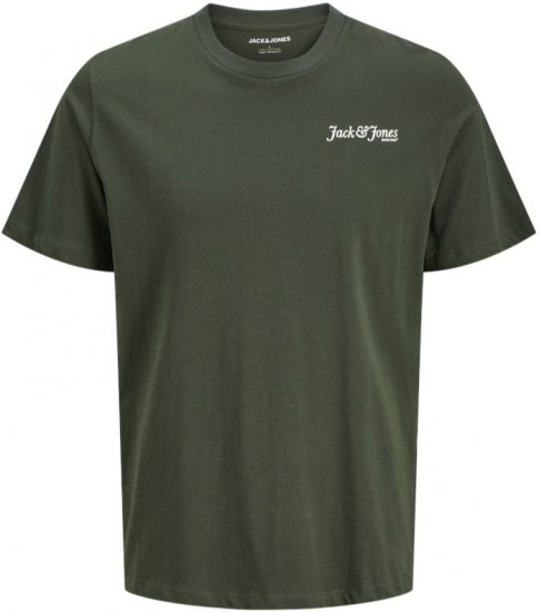 Jack & Jones Yuki Back Print Crew Neck T-Shirt Duffel Bag - Magliette - Magliette Uomo Taglie Forti