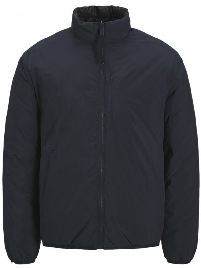 Jack & Jones Jake Quilted Reversible Jacket Dark Navy - Giubbotti - Giubbotti Uomo Taglie Forti