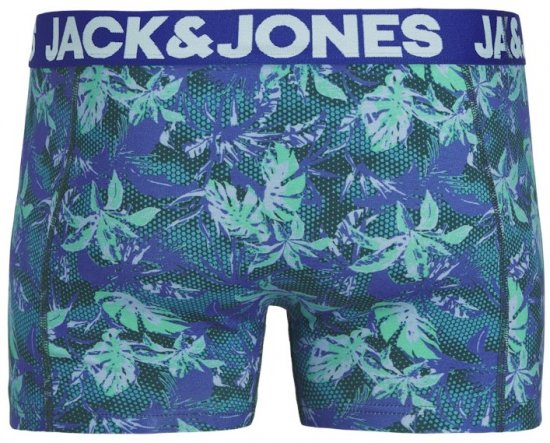  Jack & Jones Tropical Flowers Trunks 5-Pack Blue - Intimo & costumi da bagno - Intimo Taglie Forti Uomo