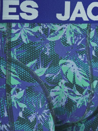  Jack & Jones Tropical Flowers Trunks 5-Pack Blue - Intimo & costumi da bagno - Intimo Taglie Forti Uomo