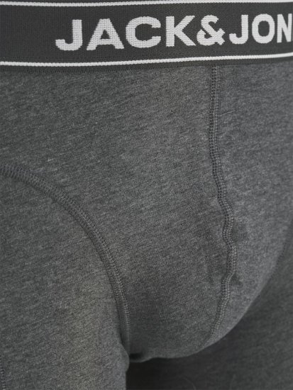 Jack & Jones Black Friday Trunks 3-Pack Grey Black - Intimo & costumi da bagno - Intimo Taglie Forti Uomo