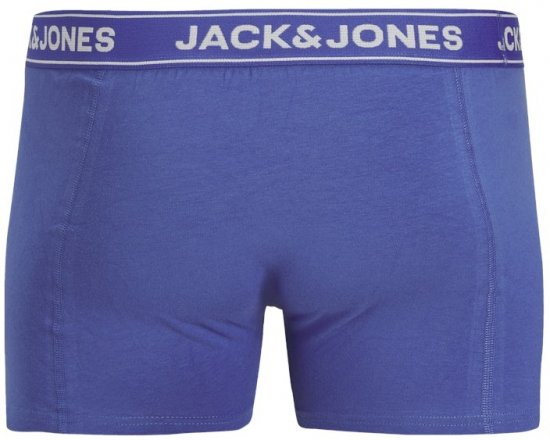 Jack & Jones Black Friday Trunks 3-Pack Blue Black - Intimo & costumi da bagno - Intimo Taglie Forti Uomo