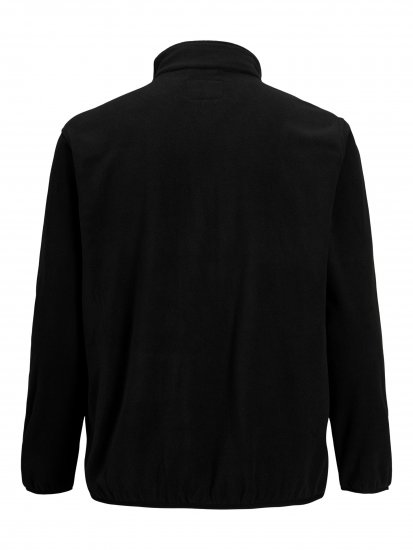 Jack & Jones Hype Fleece Black - Giubbotti - Giubbotti Uomo Taglie Forti