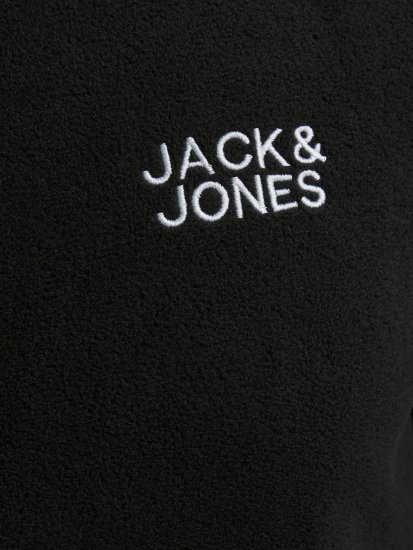 Jack & Jones Hype Fleece Black - Giubbotti - Giubbotti Uomo Taglie Forti