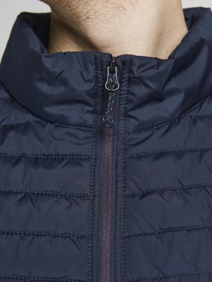 Jack & Jones MULTI BODYWARMER With COLLAR Navy Blazer - Giubbotti - Giubbotti Uomo Taglie Forti