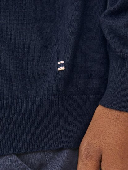 Jack & Jones BASIC Knitted Sweater Navy Blazer - Felpe & felpe con cappuccio - Felpe & Felpe con Cappuccio Uomo Taglie Forti